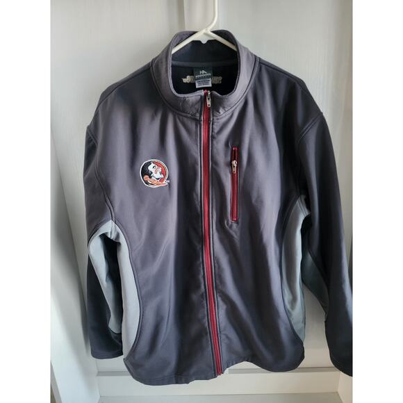 FSU Florida State University Seminoles Jacket Men's Large Knights Apparel - Picture 1 of 7